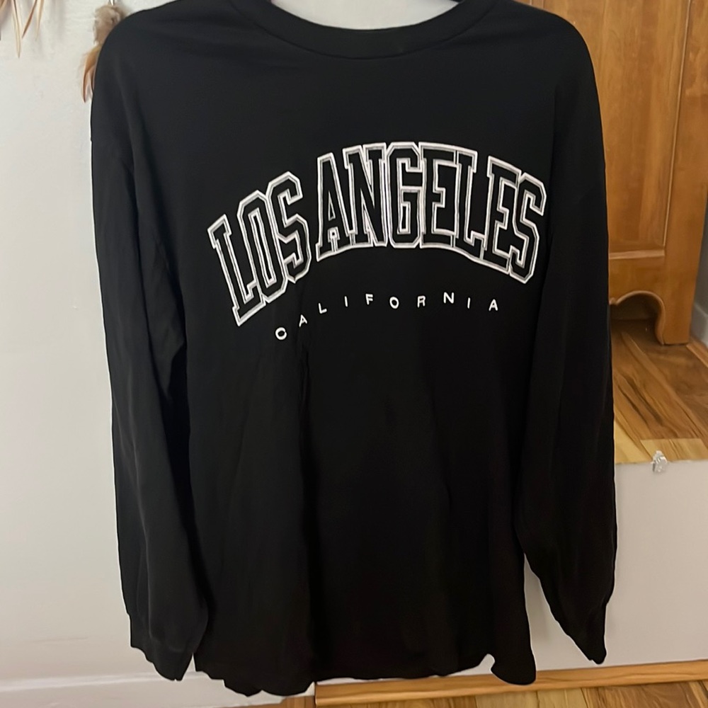 PacSun Los Angeles black long sleeve